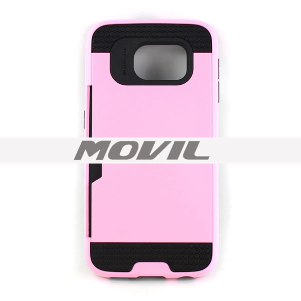 NP-2396 2 en 1 tpu    pc funda  para Samsung Galaxy S6-9